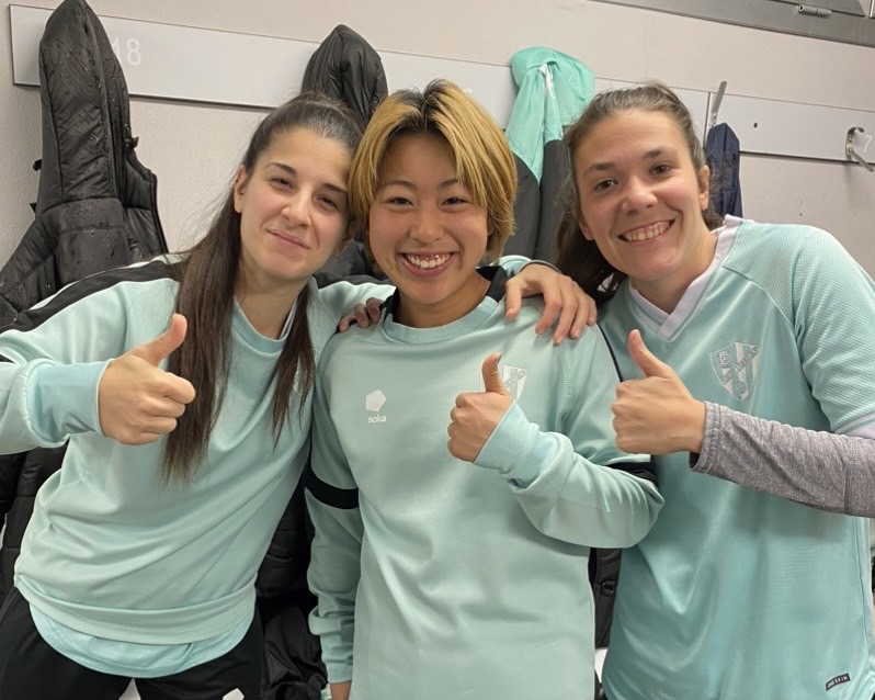 Team bonding in the locker room